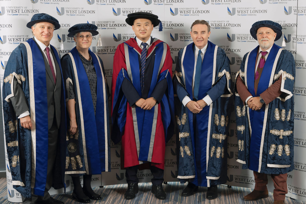 Honorary Degree from the University of West London